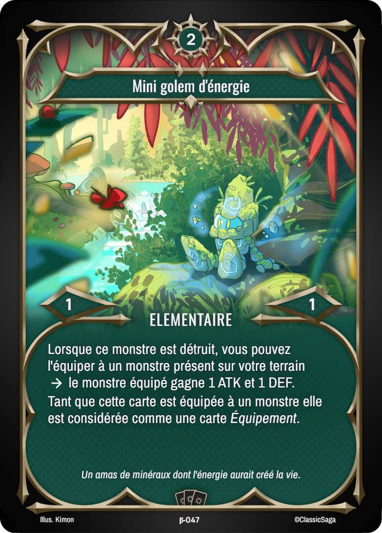 Mini golem d'énergie