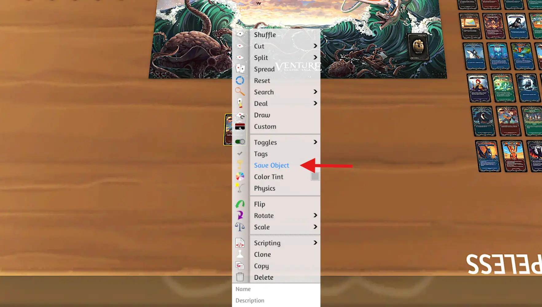 save deck